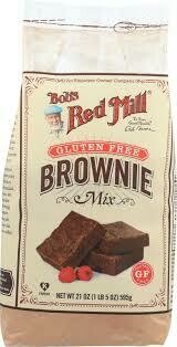 BOBS RED MILL BROWNIE MIX GLUTEN FREE 21OZ EA