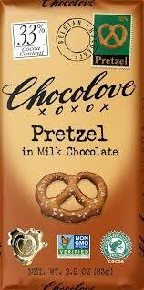 CHOCOLOVE - PRETZEL IN MILK CHOCOLATE