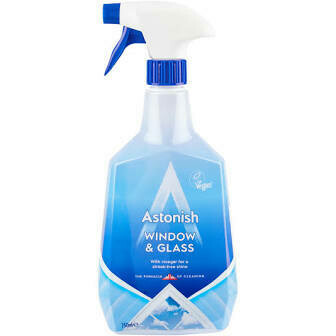 ASTONISH WINDOW & GLASS CLEANER 750ML