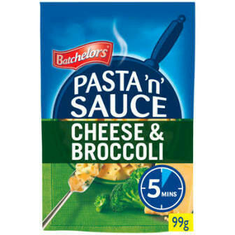BATCHELORS PASTA 'N SAUCE - BROCCOLI /CHEESE110G BATCHELORS PASTA 'N SAUCE - BROCCOLI /CHEESE110G