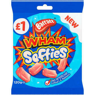 BARRATT WHAM SOFTIES 120G