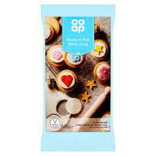 CO OP READY WHITE ICING 500G