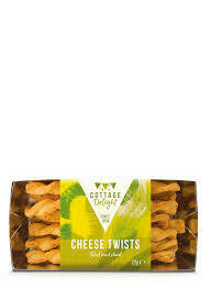 COTTAGE DELIGHT CHEESE TWISTS 150G