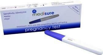 DC PREGNANCY HCG INSTANT TEST  MIDSTREAM