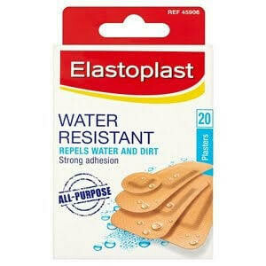 ELASTOPLAST WATER RESISTANT ASSORTED 20S