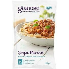 GRANOSE MEAT FREE SOYA MINCE 100G