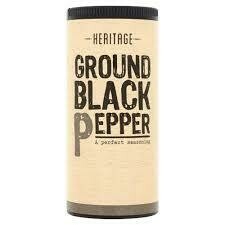 HERITAGE GROUND BLACK PEPPER 100G