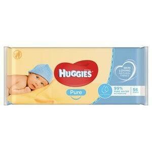 HUGGIES BABY WIPES PURE 56'S