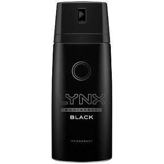 LYNX BODY SPRAY BLACK 150ML