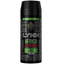 LYNX BODY SPRAY AFRICA 150ML