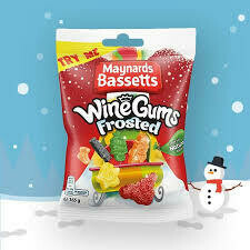 MAYNARDS FROSTED WINE GUMS BAGS 165G