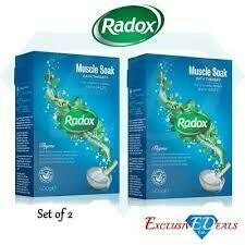 RADOX SALTS MUSCLE SOAK 400G