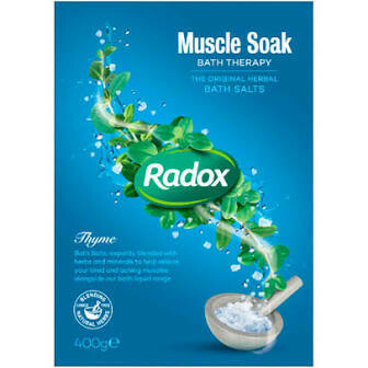 RADOX SALTS MUSCLE SOAK 400G