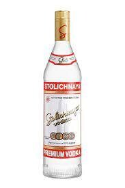 STOLICHNAYA VODKA 1000ML EA