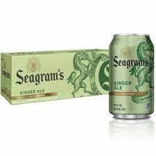 SEAGRAMS GINGER ALE 330ML X 12