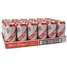 RED STRIPE CANS - 24XCASE