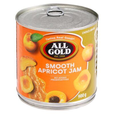 ALL GOLD SUPER FINE APRICOT JAM GOLD 900G CAN