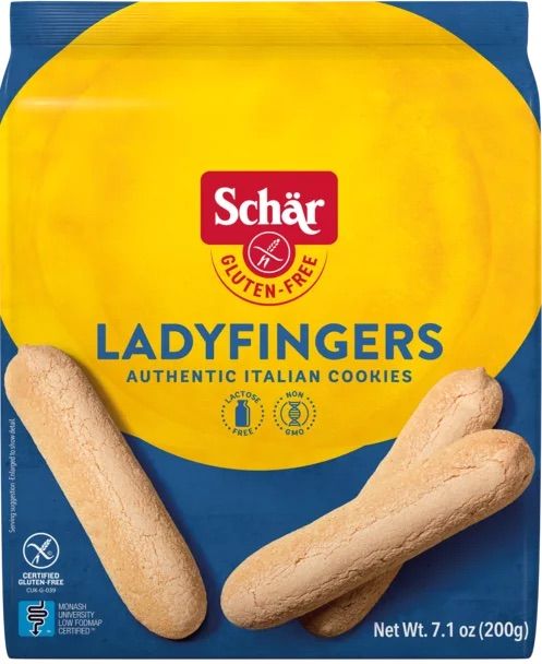 SCHAR LADYFINGERS COOKIES GF 1 OZ SCHAR LADYFINGERS COOKIES GF 1 OZ