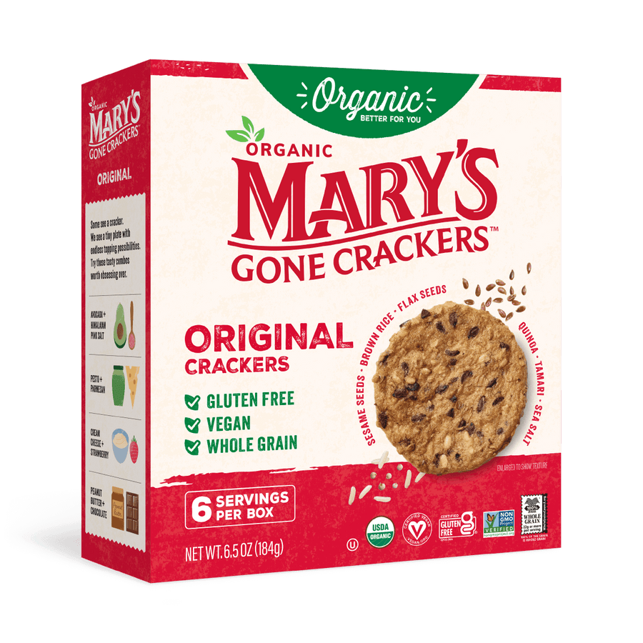 MARY'S GONE - GF ORIGINAL CRACKER 6.5 OZ MARY'S GONE - GF ORIGINAL CRACKER 6.5 OZ