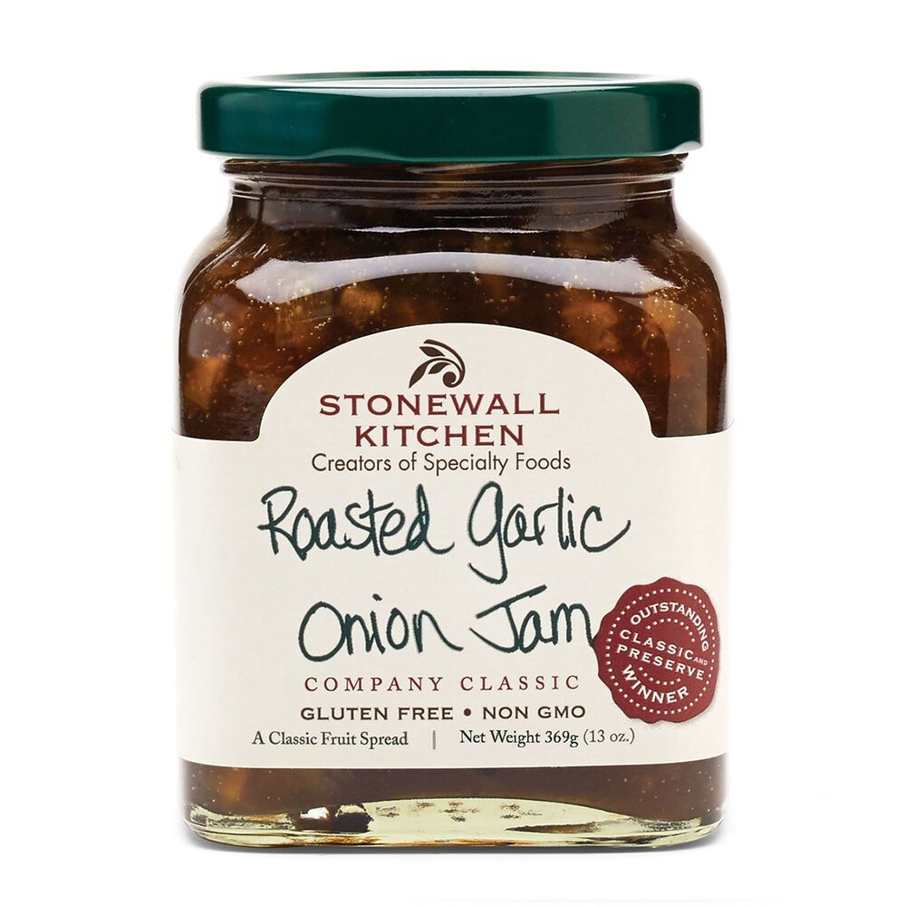 STONEWALL ROASTED GARLIC ONION JAM GF 13OZ STONEWALL ROASTED GARLIC ONION JAM GF 13OZ