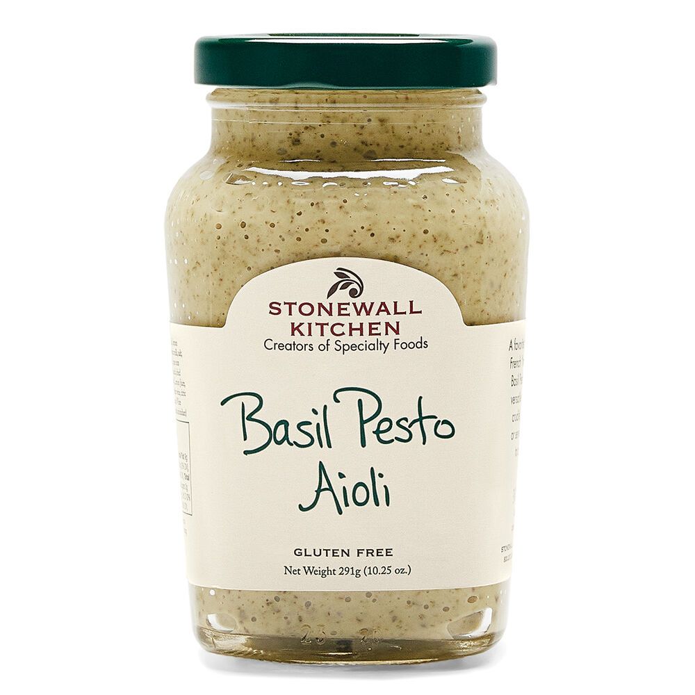 STONEWALL BASIL PESTO AIOLI GF 10.25OZ STONEWALL BASIL PESTO AIOLI GF 10.25OZ