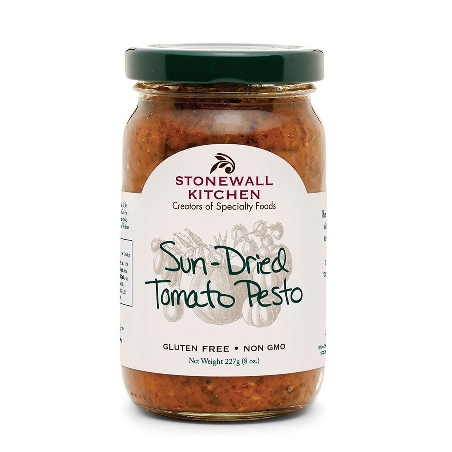 STONEWALL SUN-DRIED TOMATO PESTO GF 8OZ STONEWALL SUN-DRIED TOMATO PESTO GF 8OZ