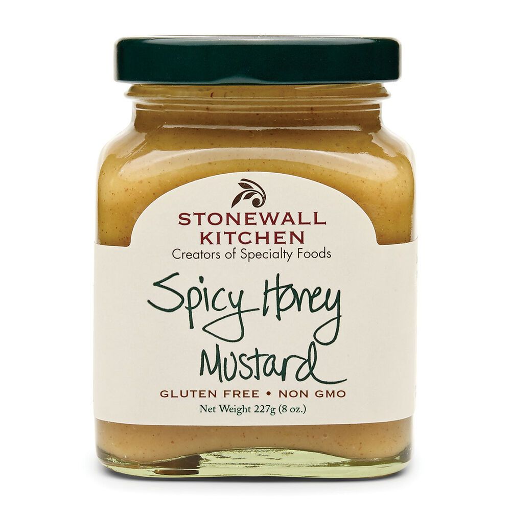 STONEWALL SPICY HONEY MUSTARD GF  8OZ STONEWALL SPICY HONEY MUSTARD GF  8OZ