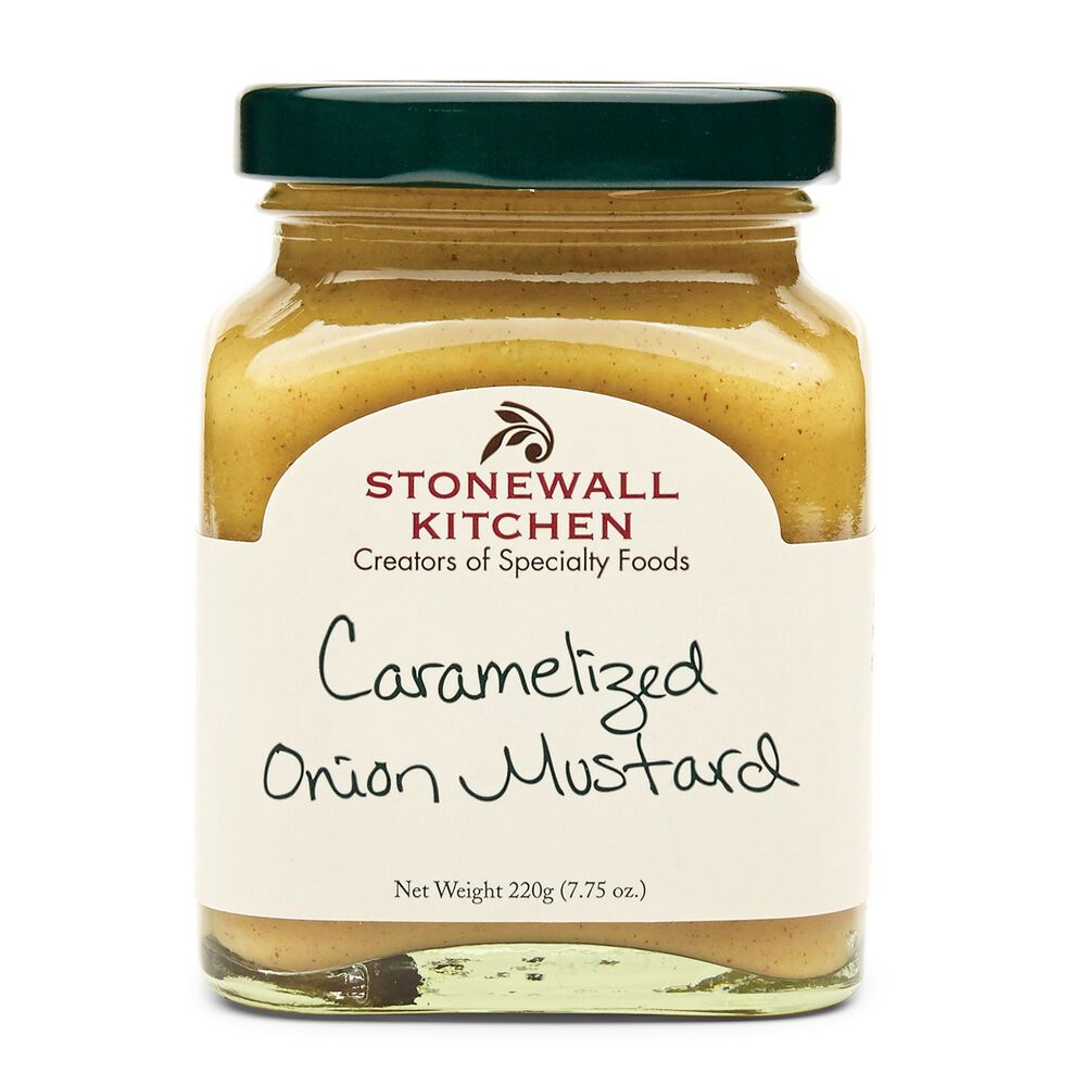 STONEWALL CARAMELIZED ONION MUSTARD 7.75OZ STONEWALL CARAMELIZED ONION MUSTARD 7.75OZ
