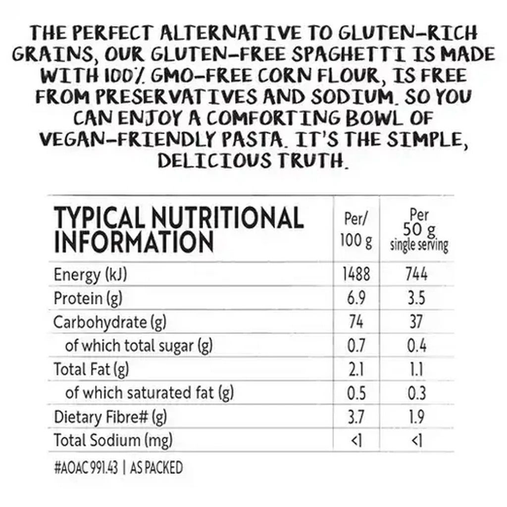SIMPLE TRUTH SPAGHET PASTA GF 500G 