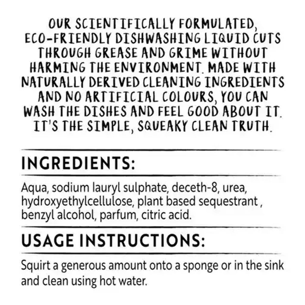 SIMPLE TRUTH DISHWASHING LIQUID 500ML