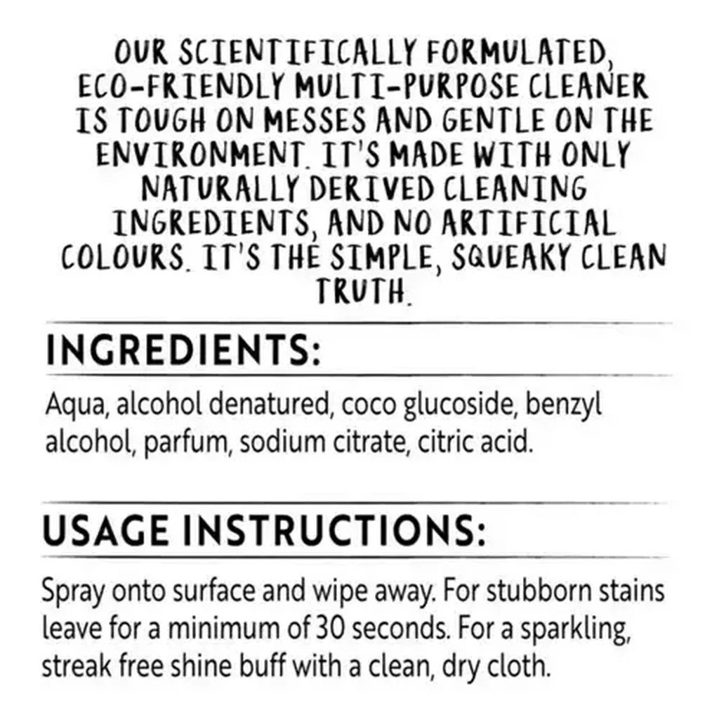 SIMPLE TRUTH MULTIPURPOSE CLEANER 500ML SIMPLE TRUTH MULTIPURPOSE CLEANER 500ML