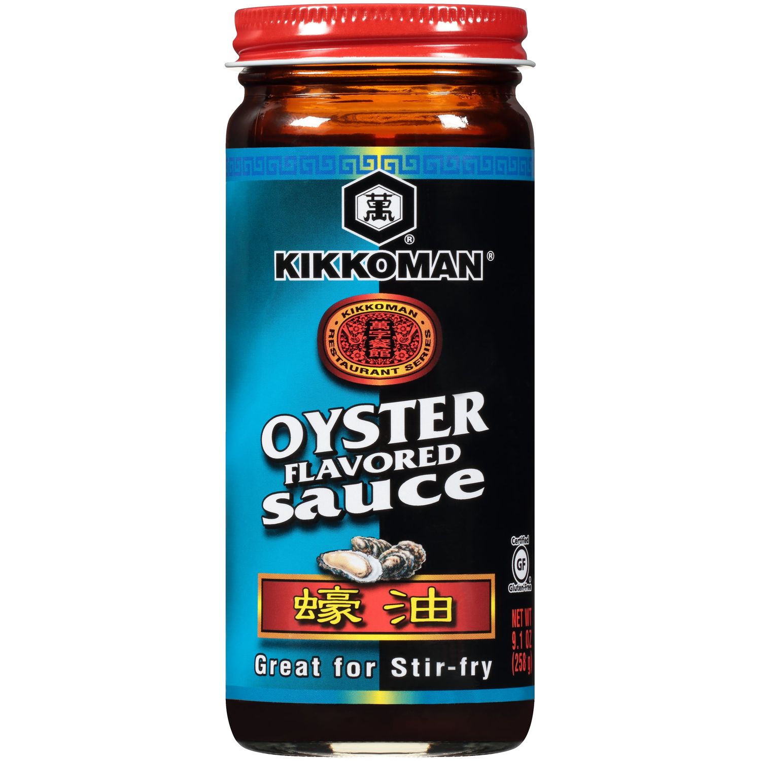 KIKKOMAN OYSTER SAUCE GLUTEN FREE 258G KIKKOMAN OYSTER SAUCE GLUTEN FREE 258G