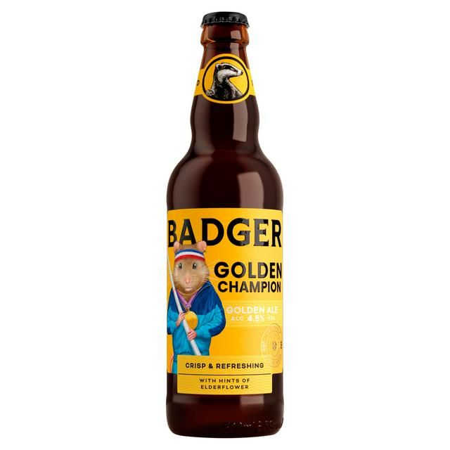 BADGER CHAMPION GOLDEN ALE - 4.5% 500ML