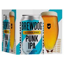 BREWDOG PUNK AF 0% 330ML x 4PK