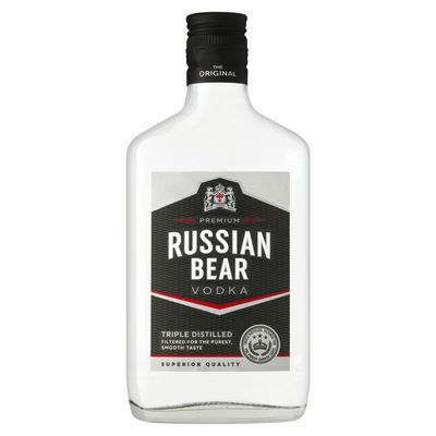 RUSSIAN BEAR VODKA ORIGINAL -375ML