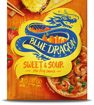 BLUE DRAGON SWEET &amp; SOUR STIR FRY SAUCE 120G