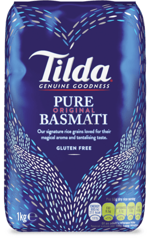 TILDA PURE BASMATI RICE 1KG TILDA PURE BASMATI RICE 1KG