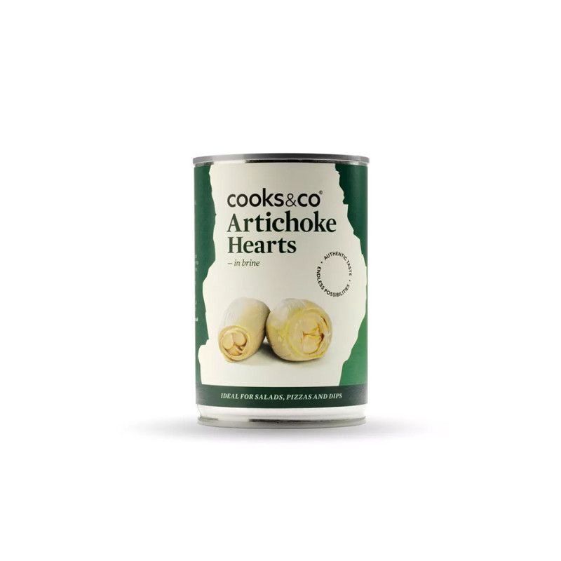 COOKS & CO ARTICHOKE HEARTS 390G COOKS & CO ARTICHOKE HEARTS 390G