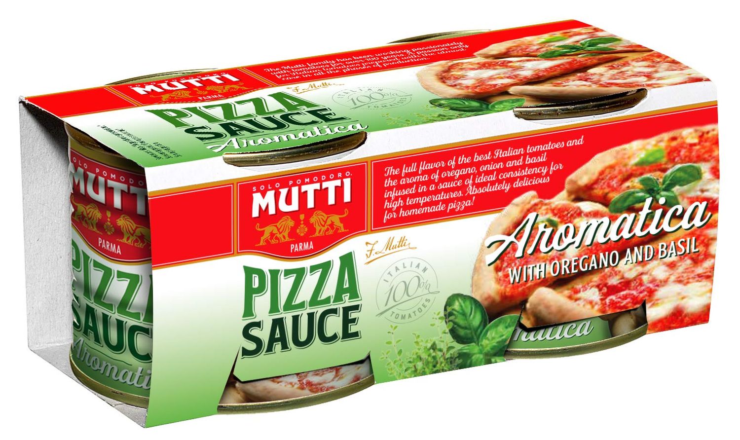 MUTTI FLAVOURED PIZZA SAUCE 420G (2X210G)