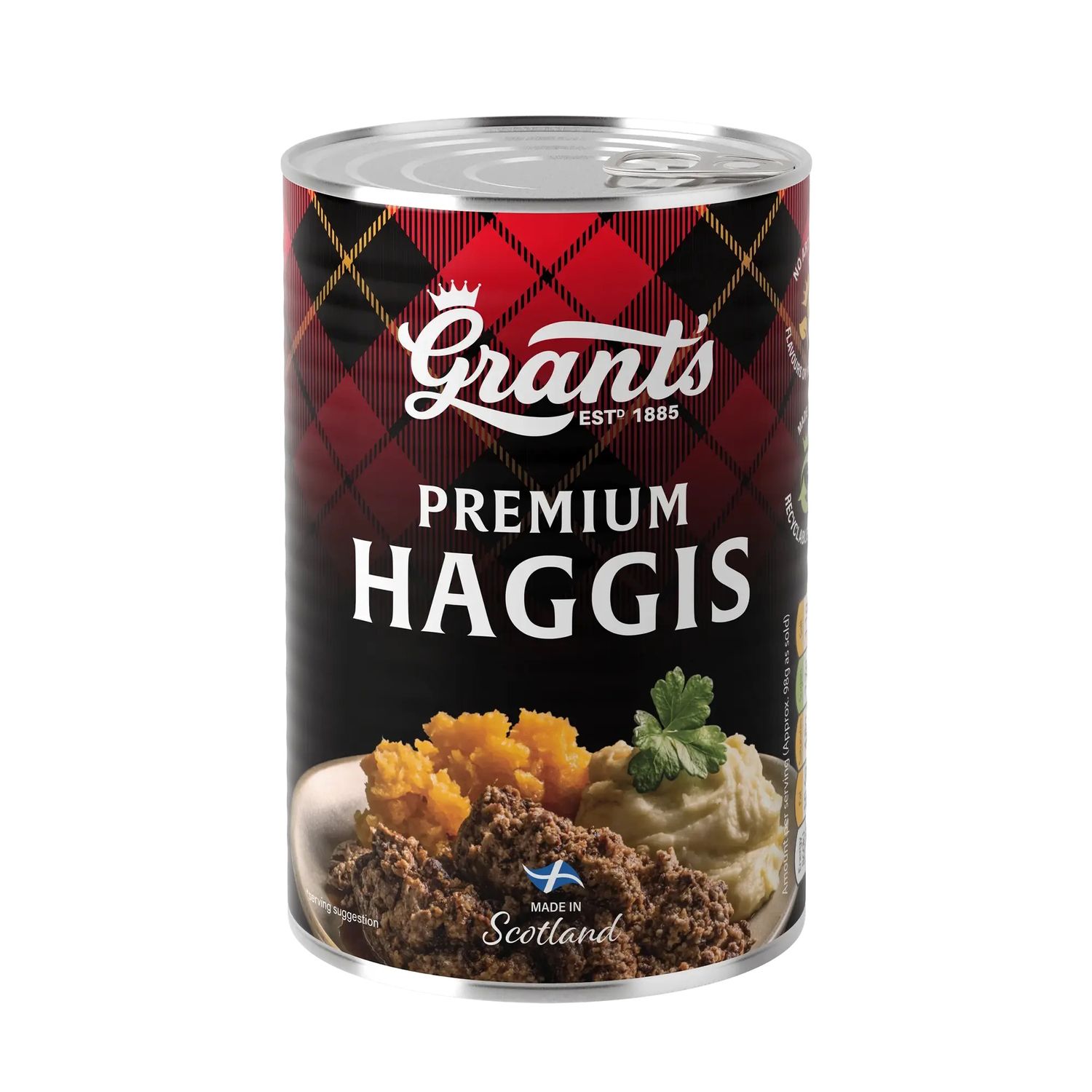 GRANT'S PREMIUM HAGGIS 392G EA GRANT'S PREMIUM HAGGIS 392G EA