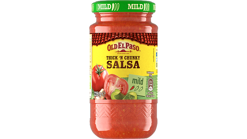 OLD EL PASO MILD CHUNKY SALSA 226G OLD EL PASO MILD CHUNKY SALSA 226G