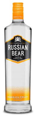 RUSSIAN BEAR PASSIONFRUIT VODKA 750ML RUSSIAN BEAR PASSIONFRUIT VODKA 750ML