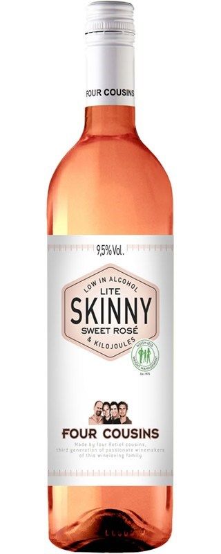 FOUR COUSIN SKINNY ROSE  750ML