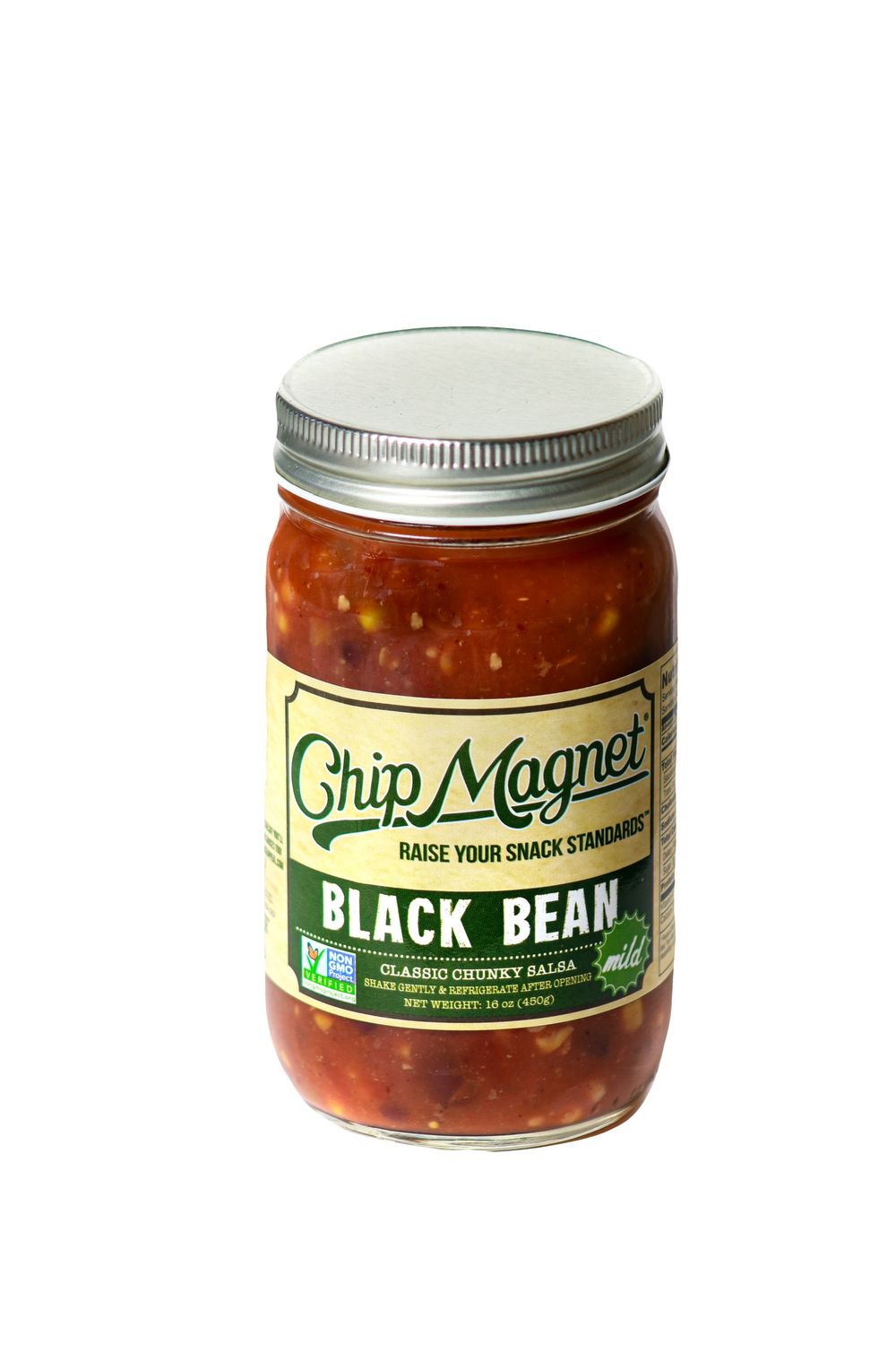 CHIP MAGNET SALSA MILD BLACK BEAN 16OZ CHIP MAGNET SALSA MILD BLACK BEAN 16OZ
