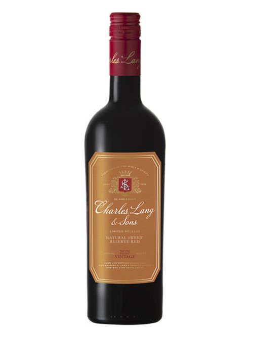 Charles Lang Wines Sweet Red 750ml Charles Lang Wines Sweet Red 750ml