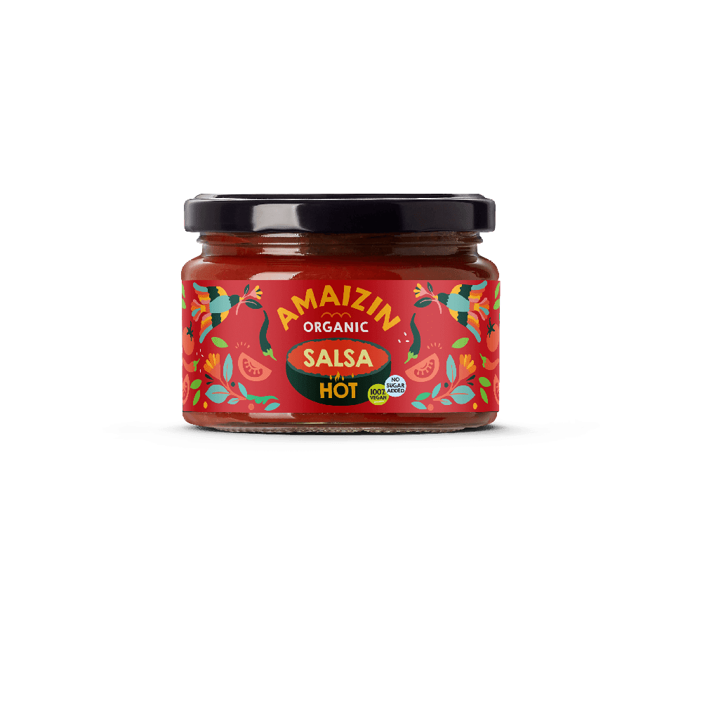 AMAIZIN SALSA DIP HOT OG 260G AMAIZIN SALSA DIP HOT OG 260G