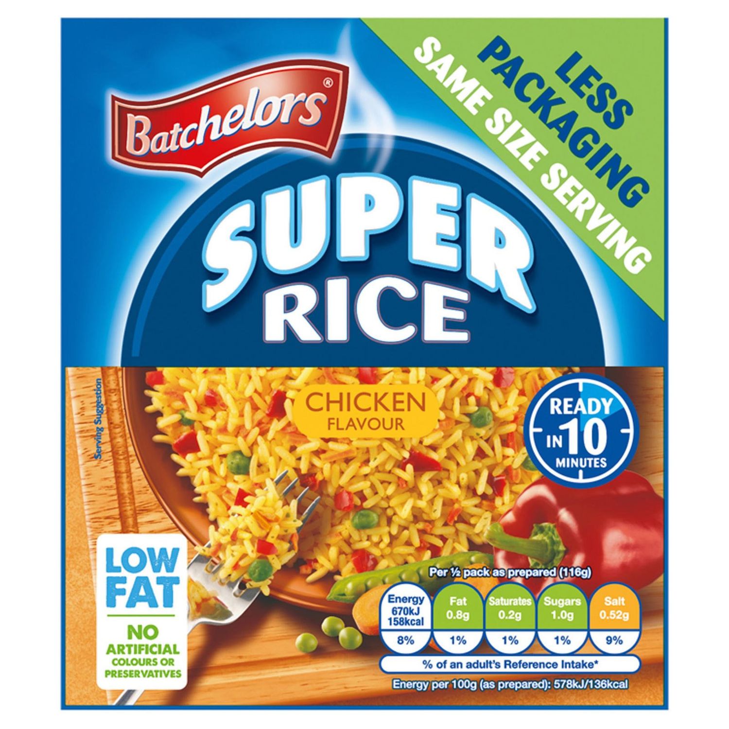 BATCHELORS SUPER RICE CHICKEN 90G BATCHELORS SUPER RICE CHICKEN 90G