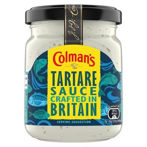 COLMANS TARTARE SAUCE JAR 144G COLMANS TARTARE SAUCE JAR 144G