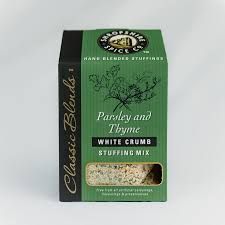 SHROPSHIRE SPICE CO PARSLEY & THYME STUFFING MIX 150G SHROPSHIRE SPICE CO PARSLEY & THYME STUFFING MIX 150G