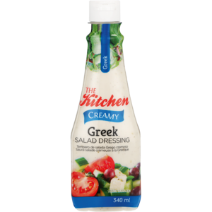 THE KITCHEN GREEK SALAD DRESSING 340ML 